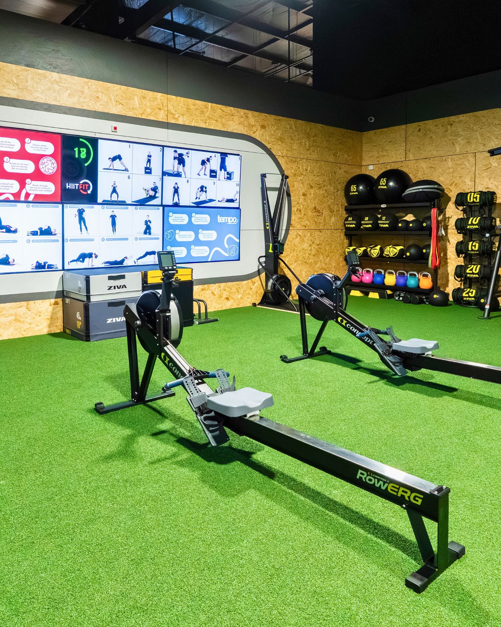 Member facilities at Revo Fitness Jesmond
