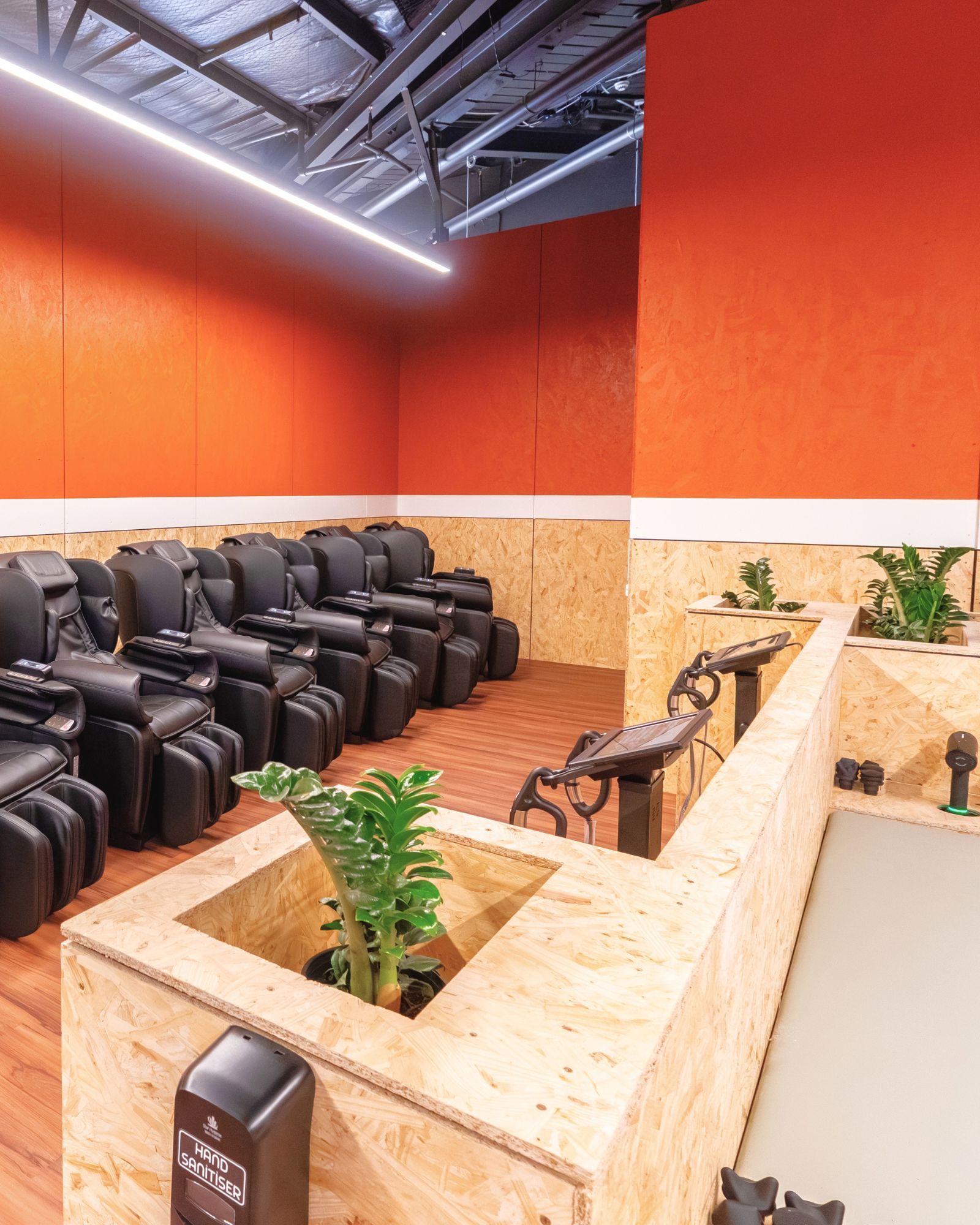 Member facilities at Revo Fitness Jesmond