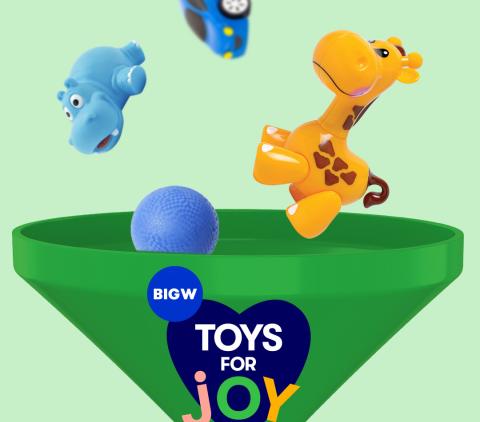 Big W Toys For Joy program