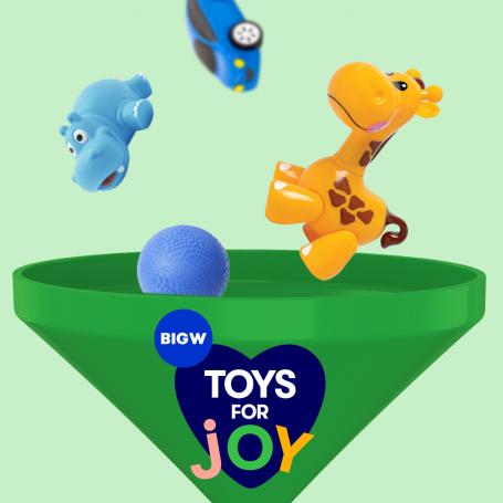 Big W Toys For Joy program