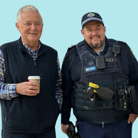 Cuppa with a cop