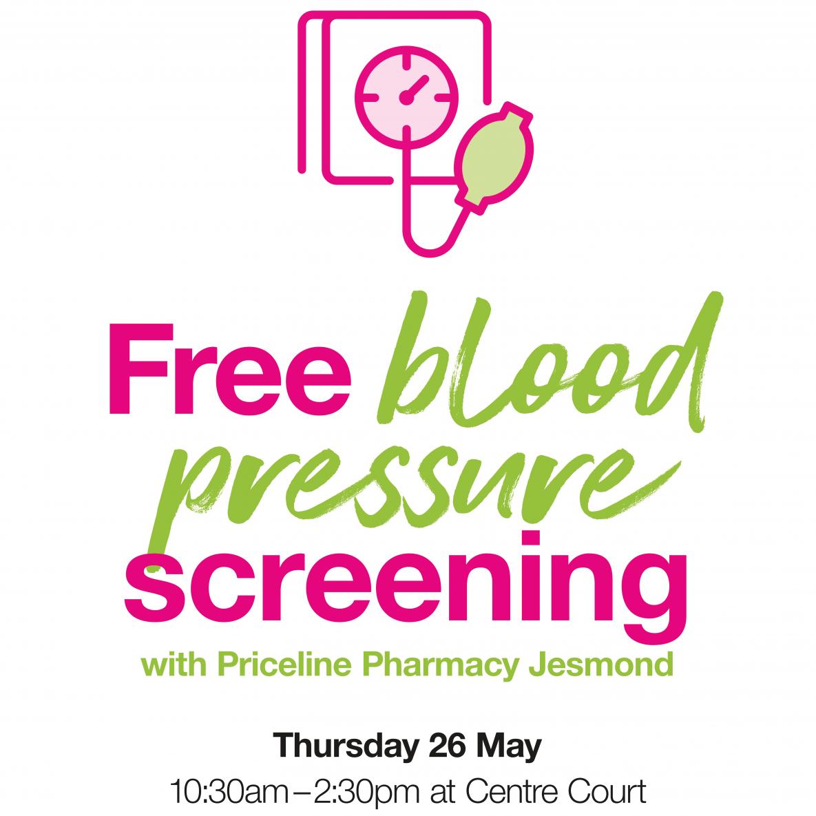 Priceline blood pressure