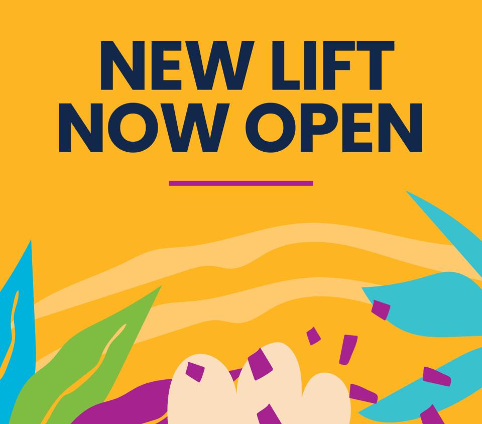 New lift now open