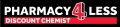 Pharmacy 4 Less logo